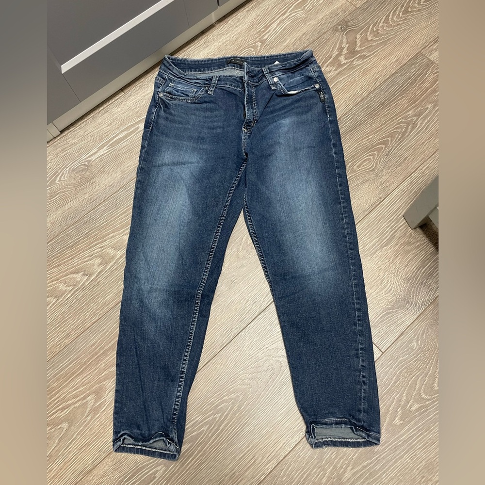 Silver Jeans Dark Blue Skinny Jeans